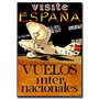 Trademark Global Visit Espana Gallery-Wrapped Canvas Print By Anonymous, 18 inch;H x 24 inch;W