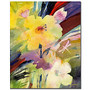 Trademark Global Yellow Dragonfly Gallery-Wrapped Canvas Print By Sheila Golden, 14 inch;H x 19 inch;W