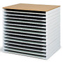 Safco; Giant Stack Trays, 3 inch;H x 39 inch;W x 26 inch;D, White, Pack Of 2