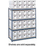 Safco; Archival Shelving, Steel, 84 inch;H x 69 inch;W x 32 7/8 inch;D