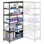 Safco; Industrial Wire Shelving Add-On Unit, 48 inch;W x 24 inch;D, Black