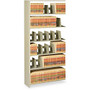 Tennsco Add-On Unit For Snap-Together Open Shelving, 88 inch;H x 36 inch;W x 12 inch;D, Sand