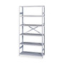 Tennsco ESP Commercial Shelving, 5 Shelves, 75 inch;H x 36 inch;W x 18 inch;D, Medium Gray