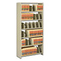 Tennsco Snap-Together Open Shelving Unit, 76 inch;H x 48 inch;W x 12 inch;D, Sand