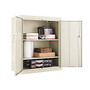 Alera Steel Storage Cabinet, 3 Adjustable Shelves, 42 inch;H x 36 inch;W x 18 inch;D, Putty