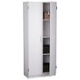 Ameriwood&trade; 2-Door Storage Cabinet, 60 inch;H x 24 inch;W x 12 inch;D, White