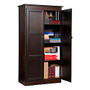Concepts In Wood Storage Cabinet, 60 inch;H x 30 inch;W x 17 1/8 inch;D, Espresso