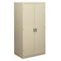HON; Brigade; Storage Cabinet, 5 Adjustable Shelves, 72 inch;H x 36 inch;W x 24 1/4 inch;D, Putty