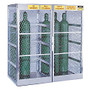 Justrite Cylinder Storage Locker, 10 - 20 Cylinders