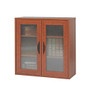 Safco; Apres 2-Door Cabinet, 30 inch; H, Cherry