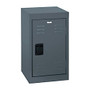 Sandusky Steel Locker, 24 inch;H x 15 inch;W x 15 inch;D, Charcoal