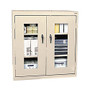 Sandusky; Clearview Storage Cabinet, 42 inch;H x 36 inch;W x 18 inch;D, Putty