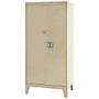 Sandusky; Extra Heavy-Duty Storage Cabinet, 79 inch;H x 46 inch;W x 24 inch;D, Putty