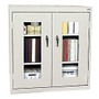 Sandusky; Extra-Wide Clearview Storage Cabinet, 42 inch;H x 46 inch;W x 18 inch;D, Putty