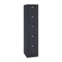 Sandusky; Five Tier Steel Storage Locker, 66 inch;H x 15 inch;W x 18 inch;D, Black