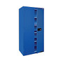 Sandusky; Keyless Electronic Storage Cabinet, 72 inch;H x 36 inch;W x 18 inch;D, Blue