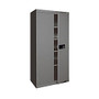 Sandusky; Keyless Electronic Storage Cabinet, 72 inch;H x 36 inch;W x 18 inch;D, Charcoal