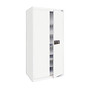 Sandusky; Keyless Electronic Storage Cabinet, 72 inch;H x 36 inch;W x 18 inch;D, Standard White