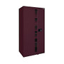 Sandusky; Keyless Electronic Storage Cabinet, 78 inch;H x 36 inch;W x 24 inch;D, Burgundy