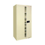 Sandusky; Keyless Electronic Storage Cabinet, 78 inch;H x 36 inch;W x 24 inch;D, Putty