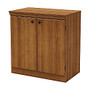 South Shore Furniture Morgan Storage Cabinet, 1 Adjustable Shelf, 32 1/2''H x 18 1/4''W x 31 1/4''L, Royal Cherry