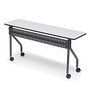 Iceberg OfficeWorks&trade; Mobile Training Table, Rectangle, 29 inch;H x 72 inch;W x 18 inch;D, Gray