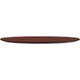 Lorell Foldable Hospitality Table Mahogany Tabletop - Round Top - 0.98 inch; Table Top Thickness x 30 inch; Table Top Diameter - 1 inch; Height x 29.50 inch; Width x 29.50 inch; Depth - Assembly Required
