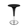 LumiSource Gelato Bar Table, 40 inch;H x 24 inch;W x 24 inch;D, Silver/Black