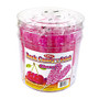 Espeez Rock Candy Sticks, 7 inch;, Hot Pink, Pack Of 36