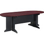 Altra Pro Collection Race Track Conference Table, 29 inch;H x 85 1/2 inch;W x 39 1/16 inch;D, Cherry