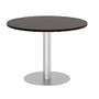 Bush Business Furniture Conference Table Kit, Round, Metal Disc Base, 42 inch;W, Mocha Cherry, Premium Installation