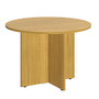 Bush Business Furniture Conference Table, Round, 42 inch;W, Modern Cherry