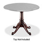DMI Office Furniture Queen Anne Conference Table Base, 28 1/2 inch;H x 25 inch;W, Mahogany
