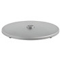 HON Cafe Table Base Large Disc Shroud - 32 inch; Width x 32 inch; Depth x 2 inch; Height - Steel - Chrome