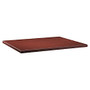 Lorell Modular Mahogany Conference Tabletop - Rectangle Top - 60 inch; Table Top Length x 48 inch; Table Top Width x 2 inch; Table Top Thickness - Assembly Required - Laminated, Mahogany, Melamine - Chipboard, Medium Density Fiberboard (MDF)