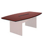 Mayline; Group Corsica Conference Table Top, Boat-Shaped, 2 inch;H x 72 inch;W x 36 inch;D, Sierra Cherry