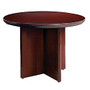 Mayline; Group Corsica Conference Table, Round, 29 1/2 inch;H x 42 inch;D, Mahogany