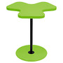 Lumisource Clover Side Table, 22 inch;H x 19 1/4 inch;W x 21 1/4 inch;D, Green/Black