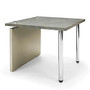 OFM Profile End Table, 17 inch;H x 20 inch;W x 20 inch;D, Painted Screen