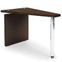 OFM Profile Wedge Table, 17 inch;H x 15 inch;W x 24 inch;D, Windswept Bronze