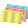 Office Wagon; Brand Index Cards And Tray Set, 3 inch; x 5 inch;, Assorted Colors, Pack Of 180 Cards