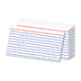 Office Wagon; Brand Ruled Index Cards, 3 inch; x 5 inch;, White, Pack Of 500