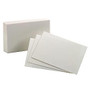 Oxford; Index Cards, Blank, 4 inch; x 6 inch;, White, Pack Of 100