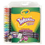 Crayola; Twistables; Color Pencils, Assorted Colors, Cylindrical Pouch, Set Of 30