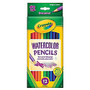Crayola; Watercolor Pencils, Set Of 12 Colors