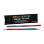 Prismacolor Verithin Colored Pencil - Red, Blue Lead - Red, Blue Barrel - 1 Dozen