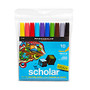 Prismacolor; Scholar&trade; Art Markers, Bullet Tip, Assorted Ink Colors, Pack Of 10