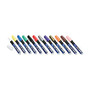 SKILCRAFT; Oil-Based Paint Markers, Fiber Bullet Point, Assorted Colors, Pack Of 12 (AbilityOne 7520-01-207-4168)