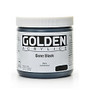 Golden Heavy Body Acrylic Paint, 16 Oz, Bone Black