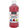 Sargent Art; Washable Art Paint, 16 Oz., Red